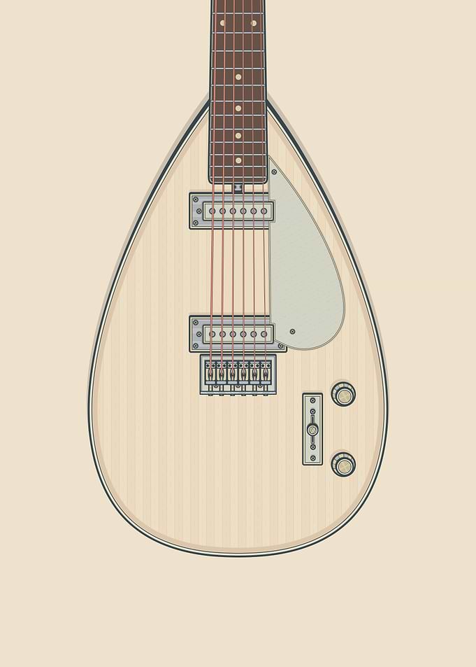 Teardrop Guitar
