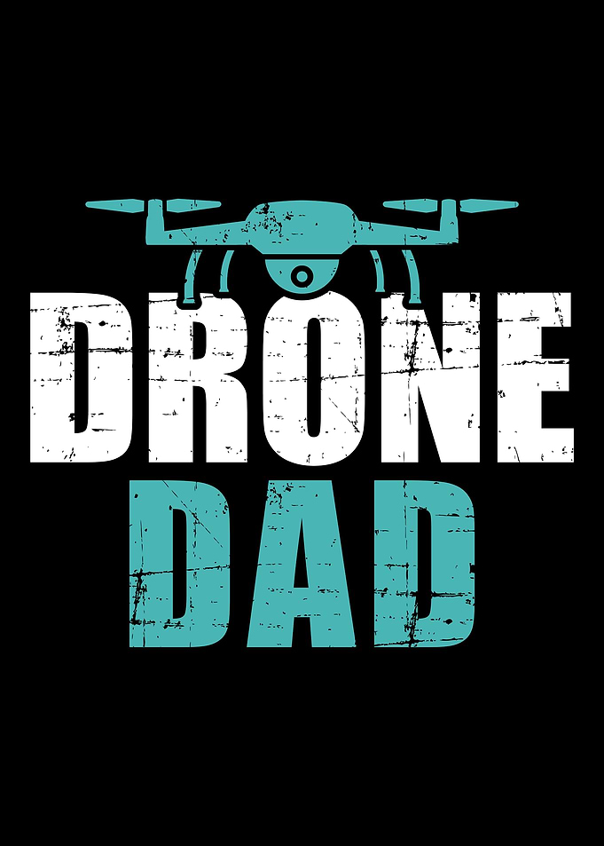 Drone dad fathers day gif