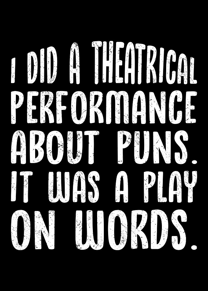 I did a theatrical