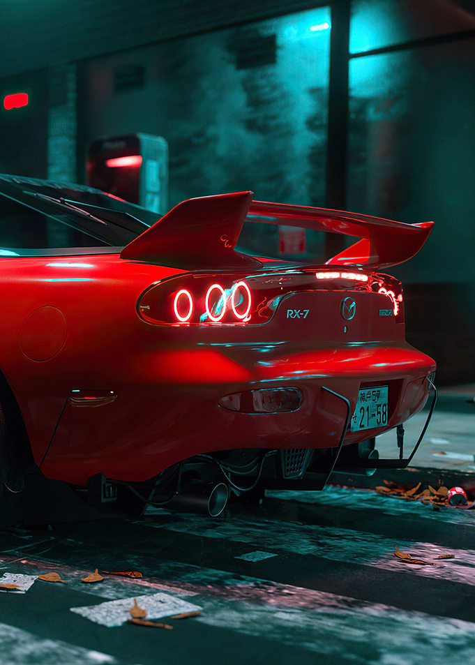 RX7 Jdm Car
