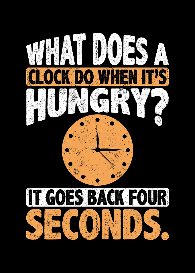 What does a clock do when
