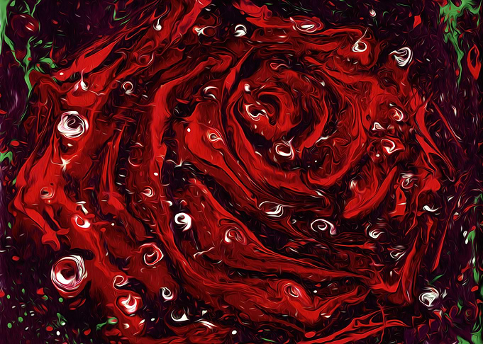 Rose and Rain