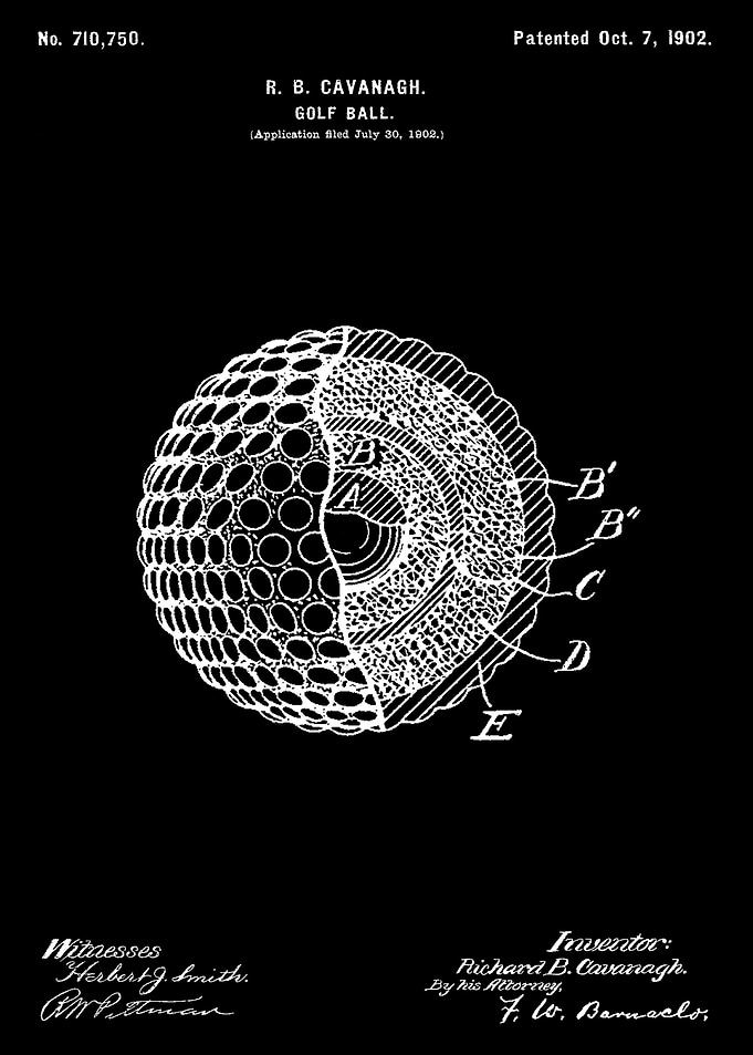 Golf Ball Blueprint