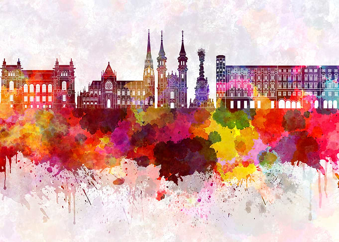 Linz skyline