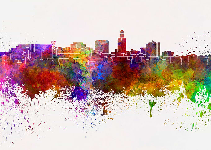 Lincoln skyline
