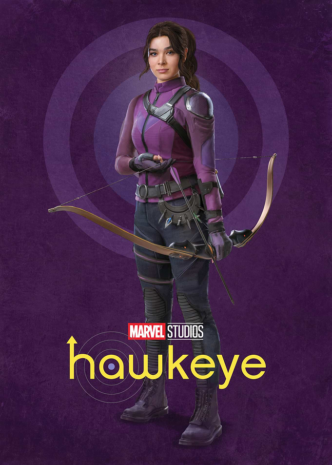 Kate Bishop with logo