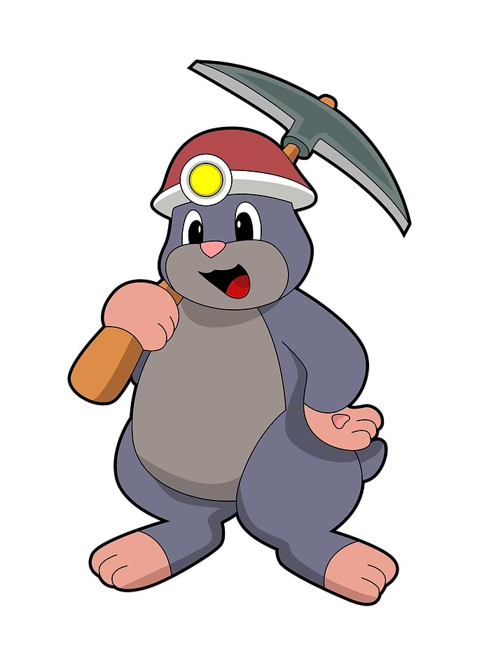 Hamster Miner Pickaxe