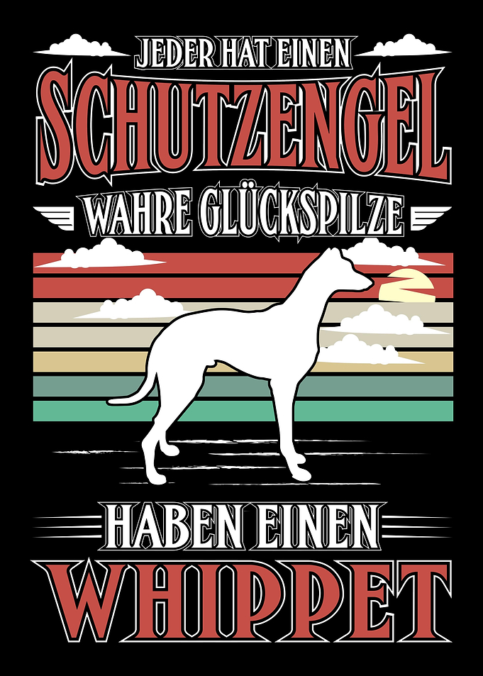 Whippet Schutzengel Windhu