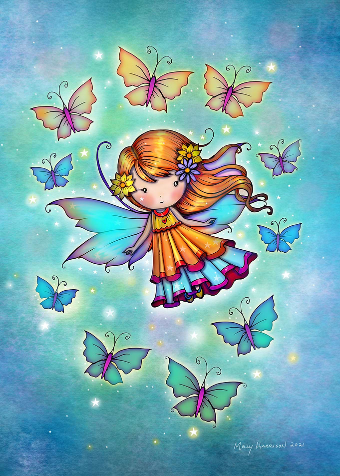 Among Butterflies Fairy
