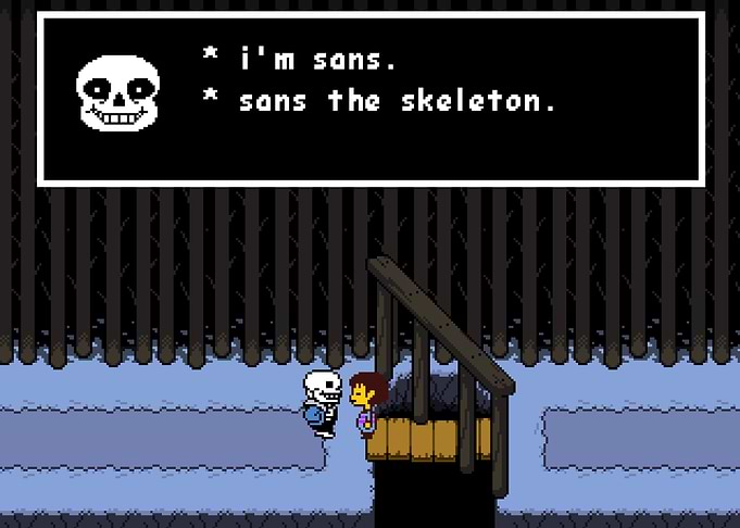 Undertale Sans Meeting
