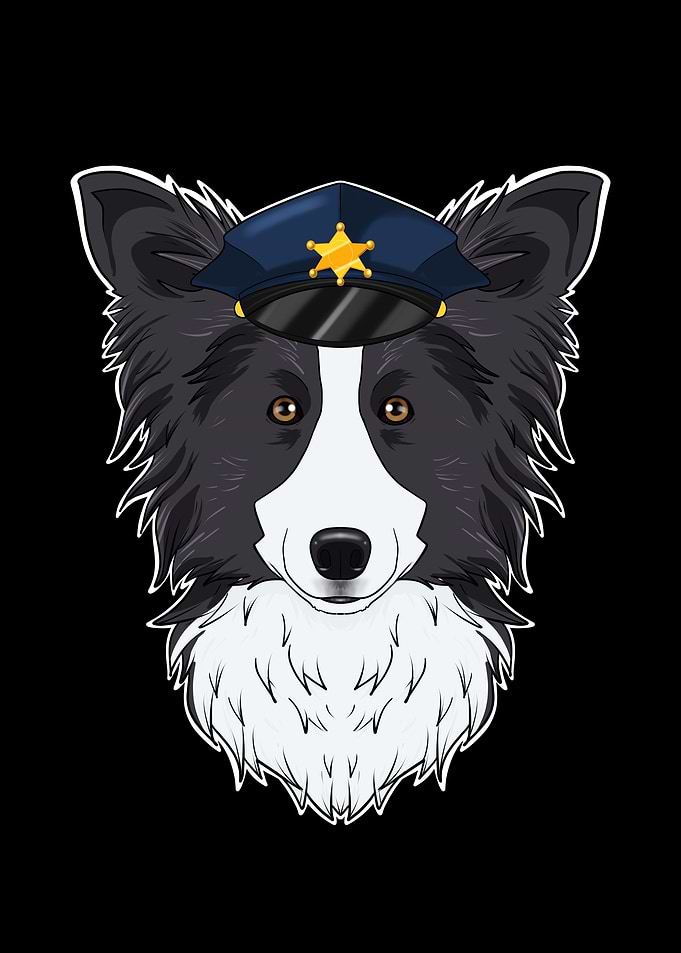 Police Border Collie