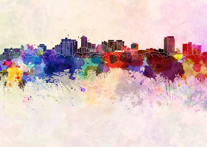 London skyline
