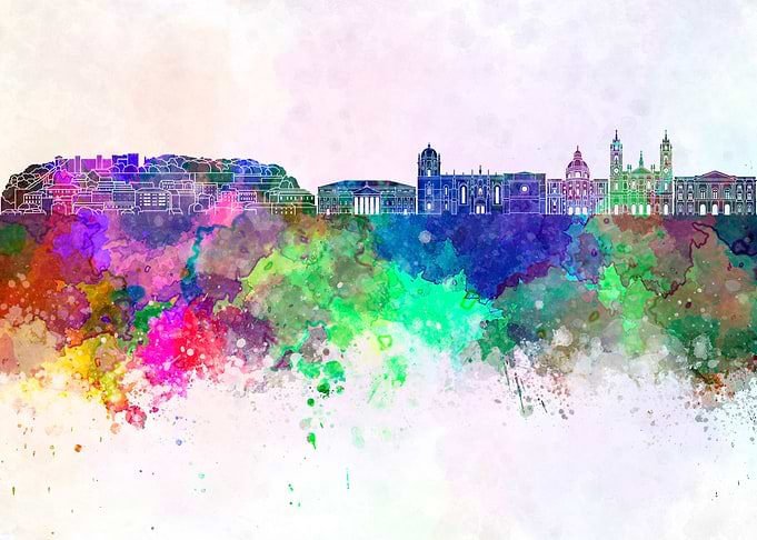 Lisbon V2 skyline