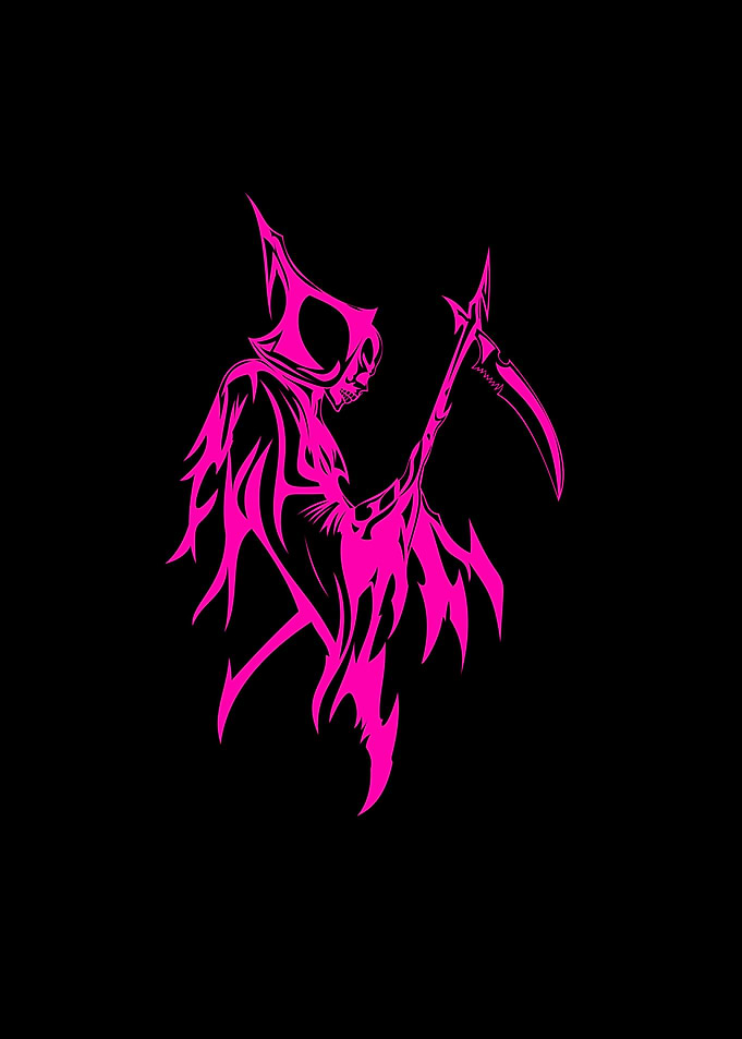grim reaper minimalist