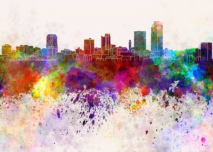 Little Rock skyline