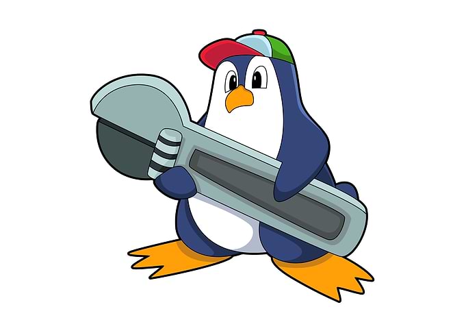Penguin Mechanic Wrench
