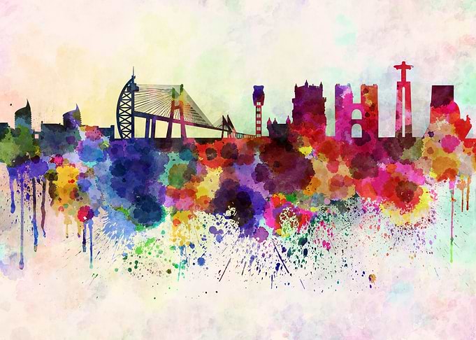 Lisbon skyline
