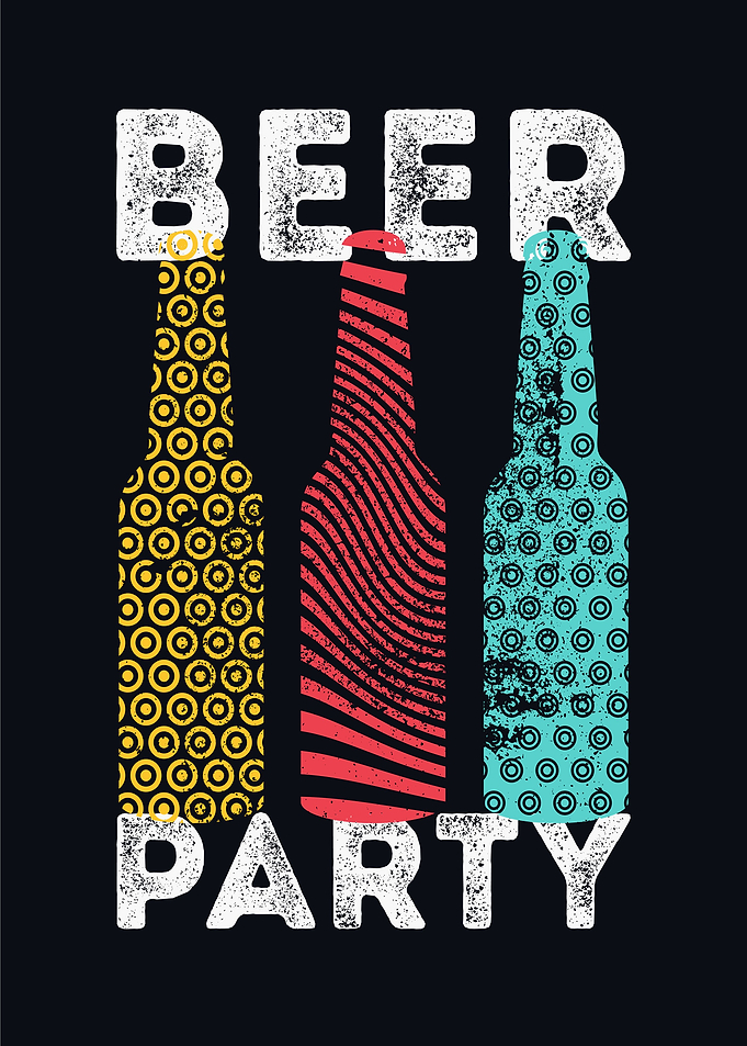 it is a beer party