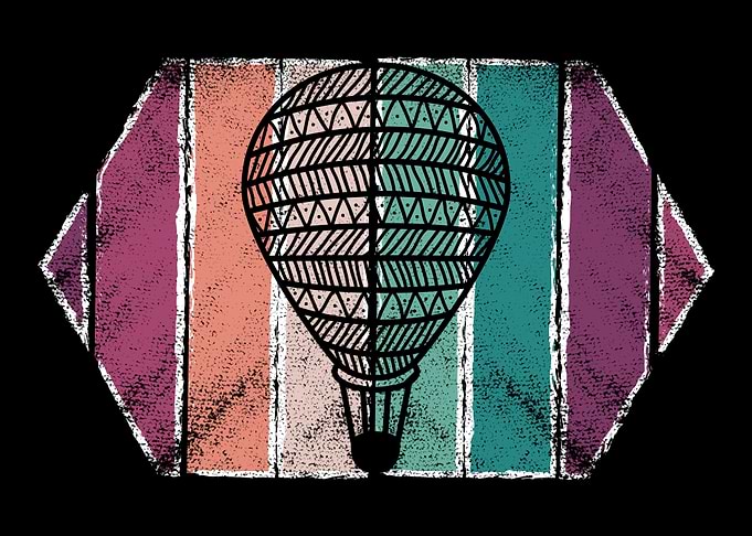 Retro Hot Air Balloon