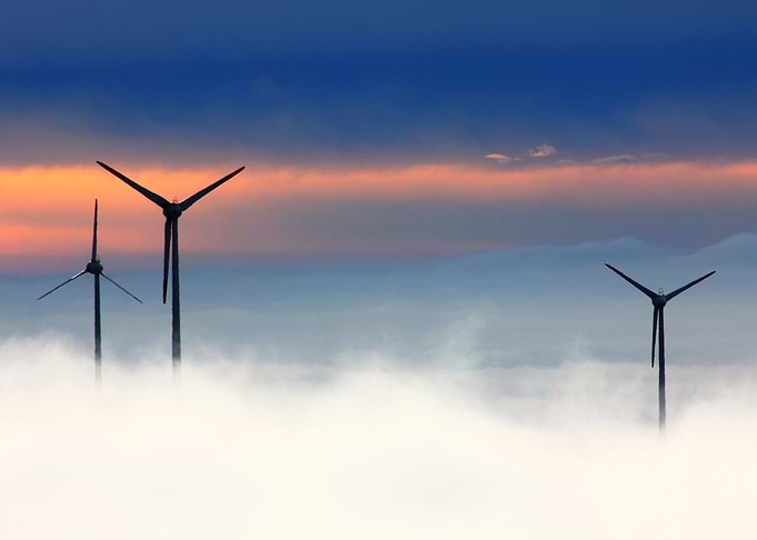 Windmills in the wind
