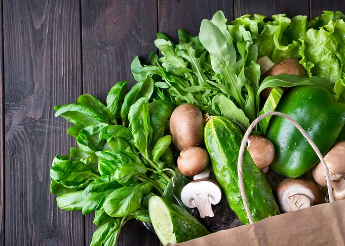 Green health food