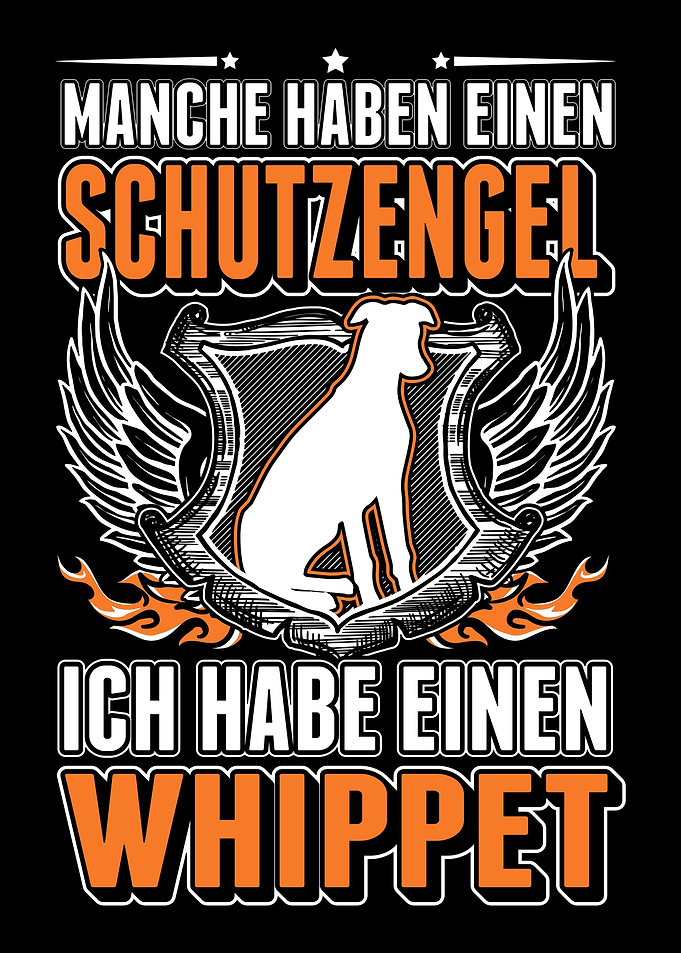 Whippet Schutzengel Windhu