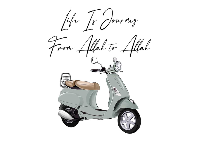 Life is journey from Allah