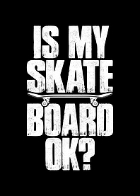 Funny Skateboard Graphic