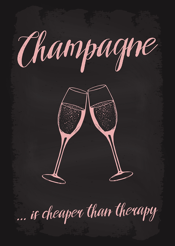 Champagne Cheaper Therapy