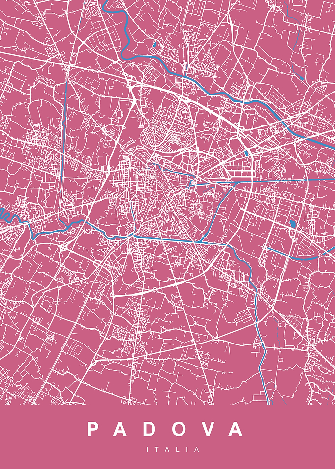 PADOVA Map ITALY