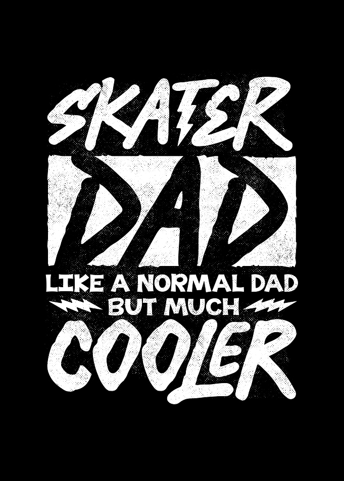 Funny Skateboard Graphic