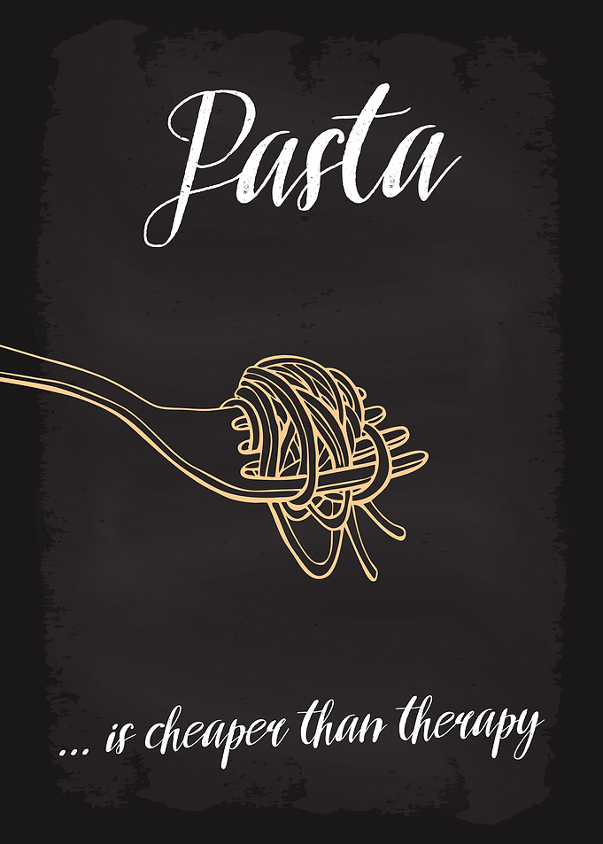 Pasta Cheaper than Therapy