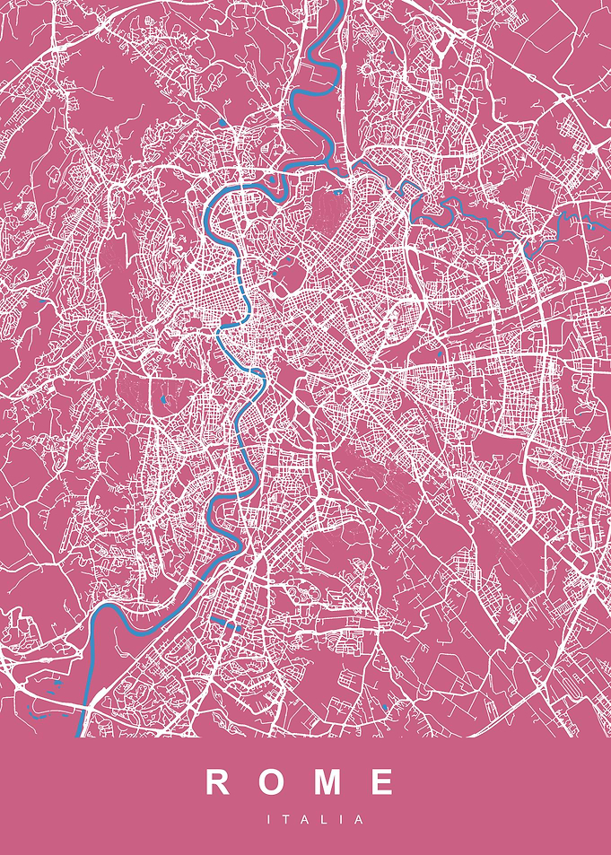 ROME Map ITALY