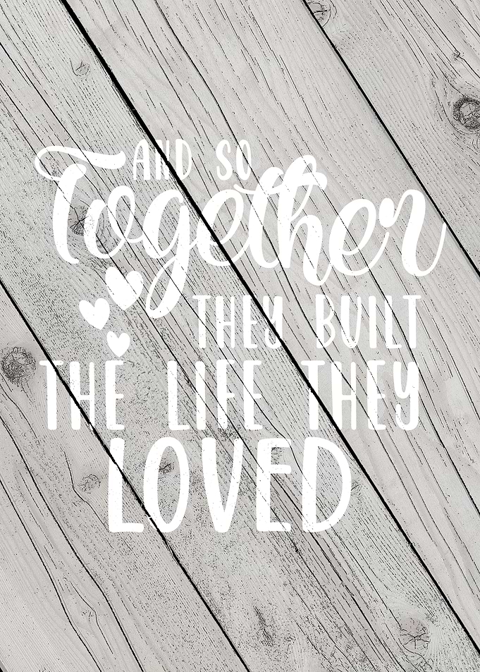 Together they built