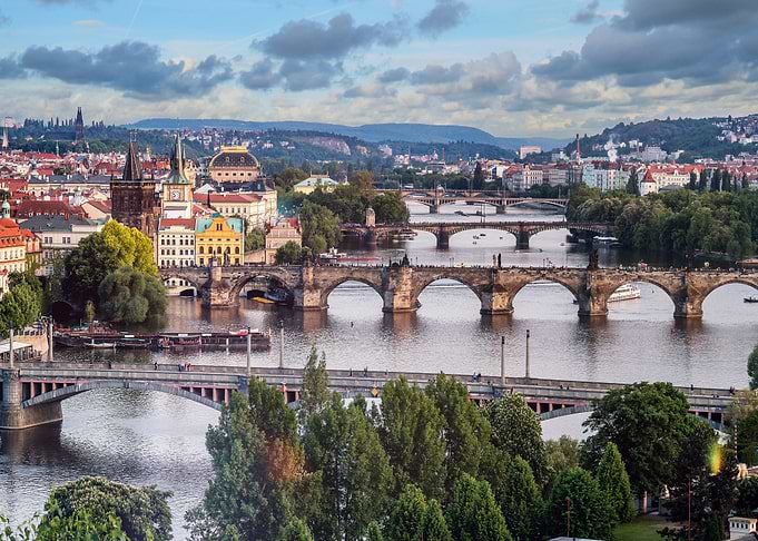 Prague City czech republic