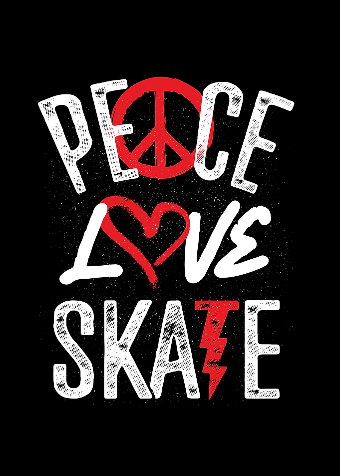 Funny Skateboard Graphic