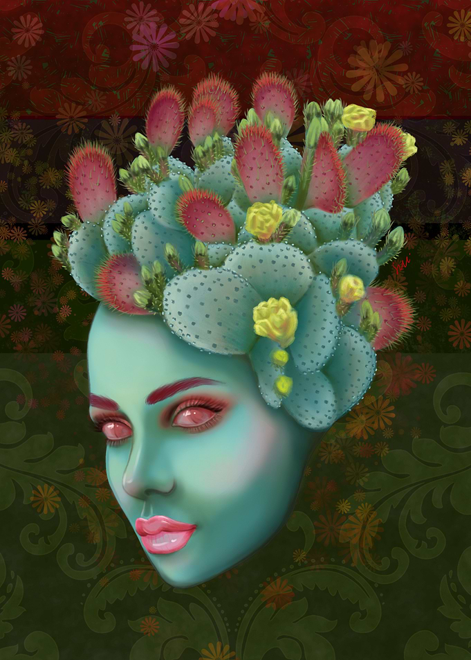 Lady Opuntia Aciculata