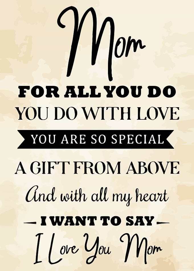I Love You Mom