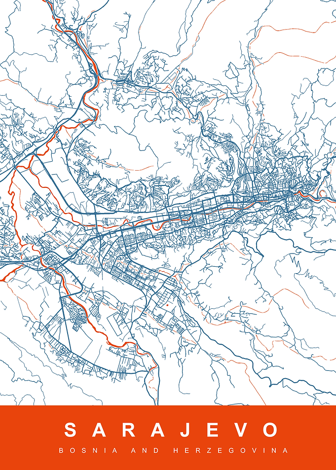 SARAJEVO City Map