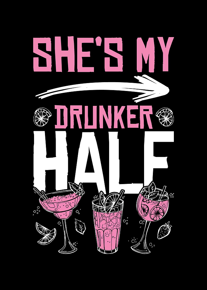 She My Drunker Half Couple