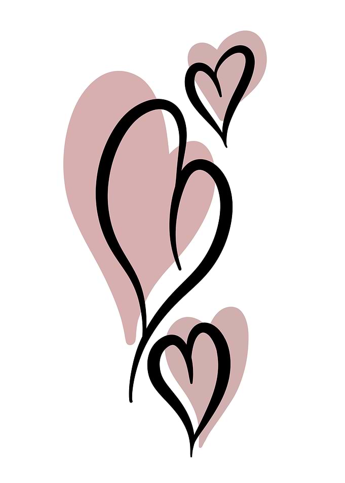 Three hearts