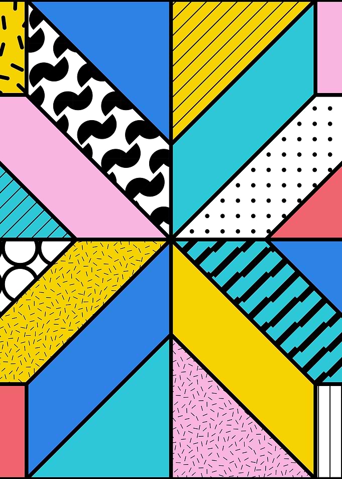 Memphis Futura Pattern 08
