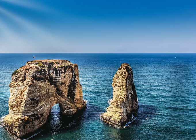 The Rock of Raouche