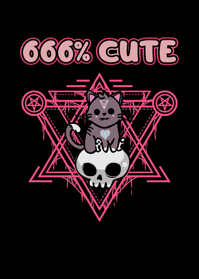 666 Cute Kawaii Satanic