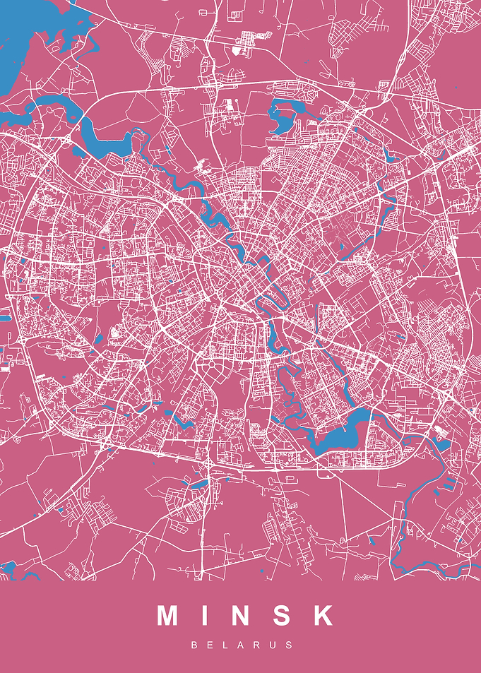 MINSK Map BELARUS