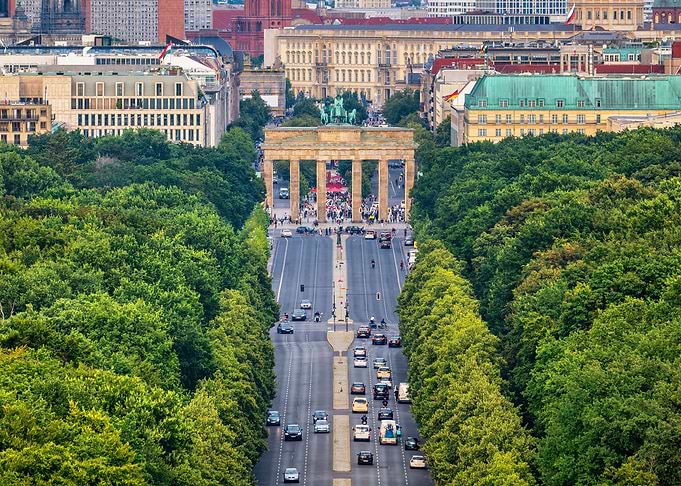 Brandenburg Gate In Berlin