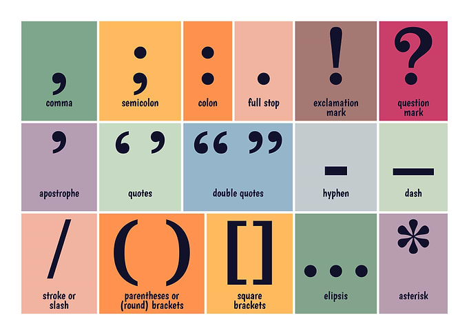 PUNCTUATION MARK