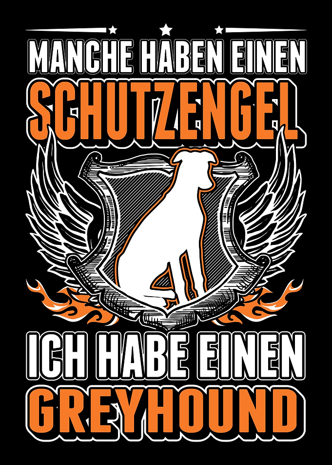 Greyhound Schutzengel Brit