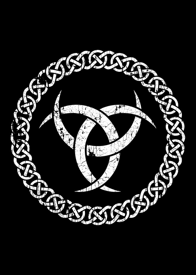 Odin Horn Viking Knotwork