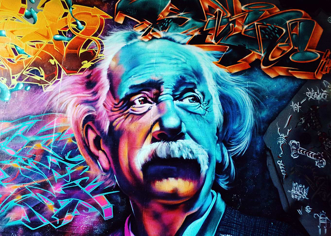 Albert Einstein Pop Art